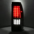 thumbnail image 3 of AKKON - For [Black - C-Shape Full LED Style] 2003-2006 Chevy Silverado | 2004-2006 GMC Sierra Taillights Pair, 3 of 7
