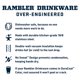 thumbnail image 4 of Vaso YETI Rambler de acero inoxidable con aislamiento al vacío de 900 ml, 4 of 8