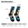 thumbnail image 2 of Picia I Love My Autism Print Athletic Socks for Men & Women – Cushioned Moisture-Wicking Crew Socks for Sports, Running, and Training, Soft & Breathable Size 5-11, 2 of 6