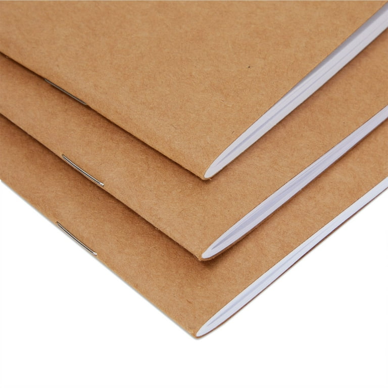 48 Pack Small Blank Notebooks for Kids Bulk, Kraft Paper Journals for  Students, Sketching Drawing, Writing (4.3 x 5.6 In) 
