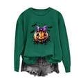 thumbnail image 2 of Bovxnpu Womens Oversized Sweatshirts, Halloween Day Sweatshirts for Women Fleece Crewneck Sweaters Casual Tops Comfy Fall Fashion Outs Winter Clothes, 2 of 7