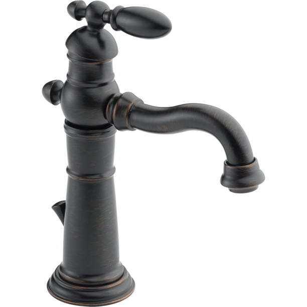 Delta Victorian Single Handle Bathroom Faucet in Bronze 555LF