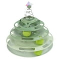 thumbnail image 4 of Cat Toy Ball Track, Cat Tower for Indoor Cats Catnip Balls Cat Ball Tower 4 Level Turntable Kitten Roller Toy Cat Circle Track Toy Cat Roller Toy for Stimulating Kitty Senses, 4 of 7