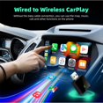 thumbnail image 4 of Wired to Wireless CarPlay Box Android Auto Adapter 2 in 1 Mini Car Ai Box Plug and Play Applicable to Convert,1 * CarPlay Android Auto Box,Black, 4 of 5