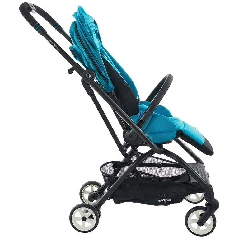 CYBEX Eezy S Twist 2 Stroller, 360 Rotating Seat, Parent Facing or Forward  Facing, One-Hand Recline, Compact Fold, Lightweight Travel Stroller