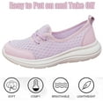thumbnail image 6 of Women's Soft Sole Mesh Comfort Orthopedic Shoes - Slip-on Walking Shoes with Arch Support, 6 of 7