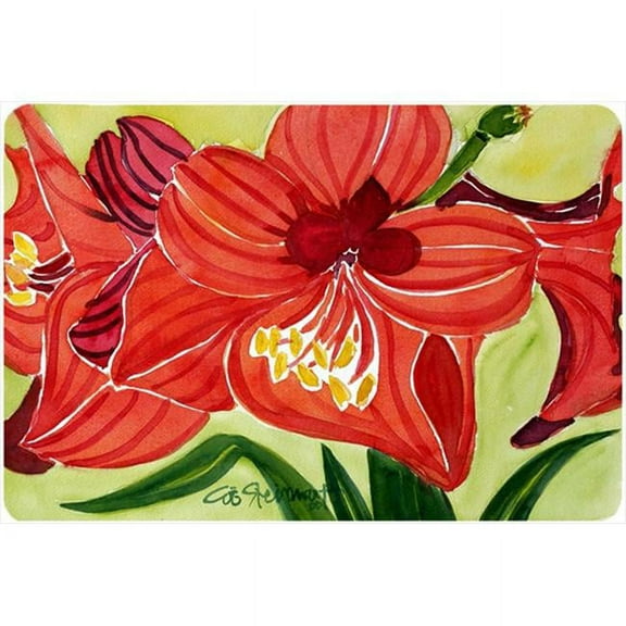 Flower - Amaryllis Mouse Pad, Hot Pad Or Trivet
