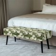 thumbnail image 2 of XYZCANDO Washable Stretch Bench Seat Cover for Living Room Bedroom, Polyester Spandex Elastic Band Chair Seat Protector Cover with Breathable, 2 of 9