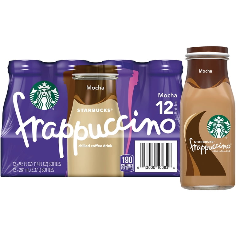 Starbucks Frappuccino Mocha Iced Coffee, 9.5 fl oz, 12 Pack photo 2