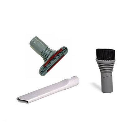 Dusting Brush Crevice Tool - Dyson Models DC07, DC14 Vacuum Cleaner 3PCS Upholstery, Dusting Brush and Crevice Tool Attachment Kit