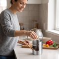 thumbnail image 7 of 2pc Stainless Steel Utensil Holder Kitchen Organization, Pot Lid and Spoon holder Kitchen Organizers and Storage, Multi Function Utensil Holder Countertop for Household, 7 of 7