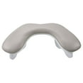 thumbnail image 2 of Reposabrazos en forma de U de cuero PU, base de madera, almohada para manos para uñas, desmontable para manicurista, tecnología de uñas, personal, Café, 2 of 8