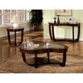 thumbnail image 3 of Furniture of America Table Basse Tunton en Cerisier Foncé, 3 of 5