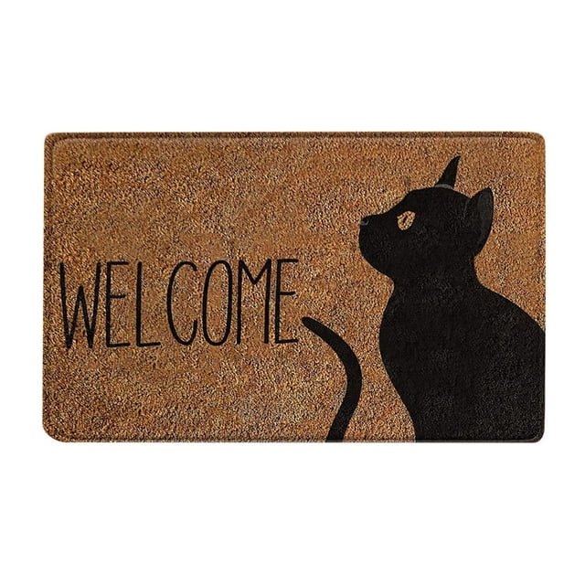Alfombras de entrada con letras de animales s de 40x60 cm antideslizantes (3) 5 uds.