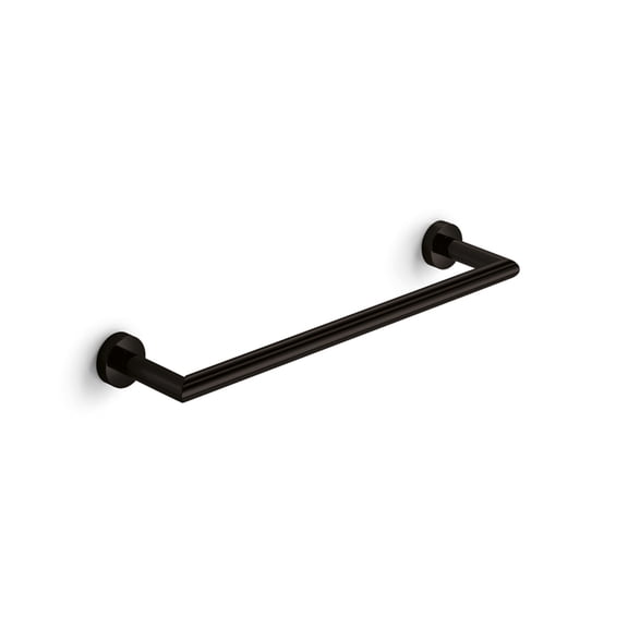 Ws Bath Collections Baketo 5210 Baketo 15-11/16" Towel Bar - Black