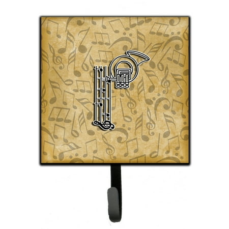 

Carolines Treasures CJ2004-PSH4 Letter P Musical Instrument Alphabet Leash or Key Holder 7Hx4.25W multicolor