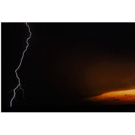 Trademark Art  Lightning Sunset VII  Canvas Art by Kurt Shaffer Trademark Art  Lightning Sunset VII  Canvas Art by Kurt Shaffer: Artist: Kurt Shaffer Subject: Landscape Style: Contemporary Product Type: Gallery-Wrapped Canvas Art