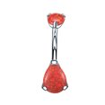 thumbnail image 1 of Teardrop Belly Button Ring Navel Cubic Zircon Opal G23 Titanium Hypoallergenic Threaded 14G Body Piercing Jewelry for Women FGS, 1 of 7