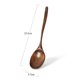 thumbnail image 5 of Cuchara de madera, utensilio de cocina, herramienta, cucharadita para sopa, cuchara para atender, 5 of 5