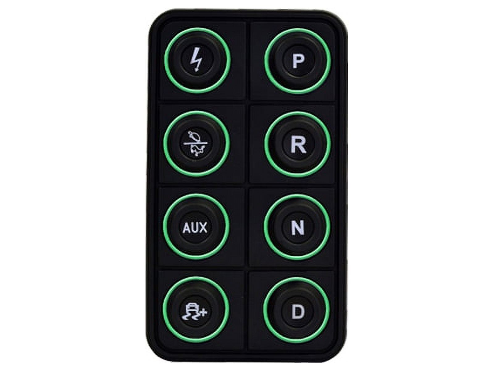 AEM 30-8400 8-Button CAN Keypad, Programmable Backlighting
