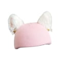 thumbnail image 3 of fastboy Snow Ski Helmet Cover Practical Stylish Ear Cover Rabbit Pink Gift Helmet Fun Birthday Sport Pink Plush Ear, 3 of 6
