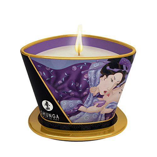 Shunga Massage Oil Candle 