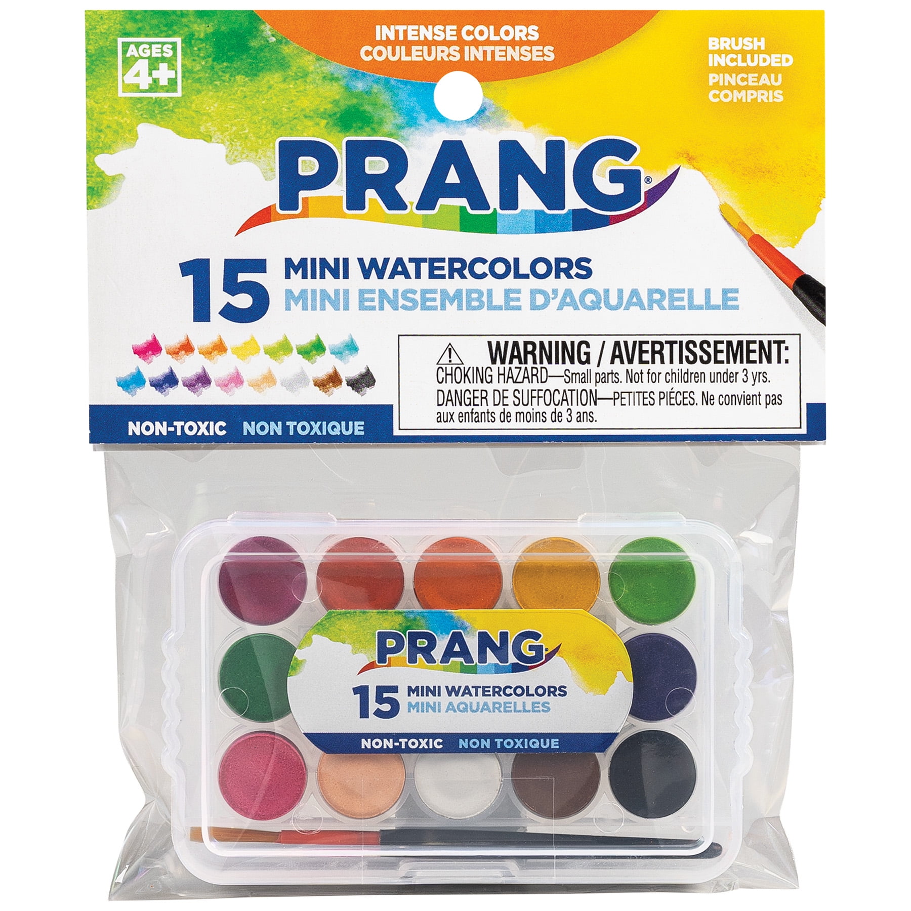 Prang Mini Watercolor Set, Pack of 24