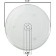 thumbnail image 4 of WWS-Microwave Plate Replacement 12.5", Microwave Glass Turntable 12-1/2 Inch, 315 mm Microwave Glass Plate with Heat Resistant Glove For Large Microwaves, 4 of 4