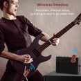 thumbnail image 3 of MesaSe Wireless Guitar System Audio Digital Guitar  Receiver Built-in Rechargeable Battery 100 Feet Transmission, 3 of 7