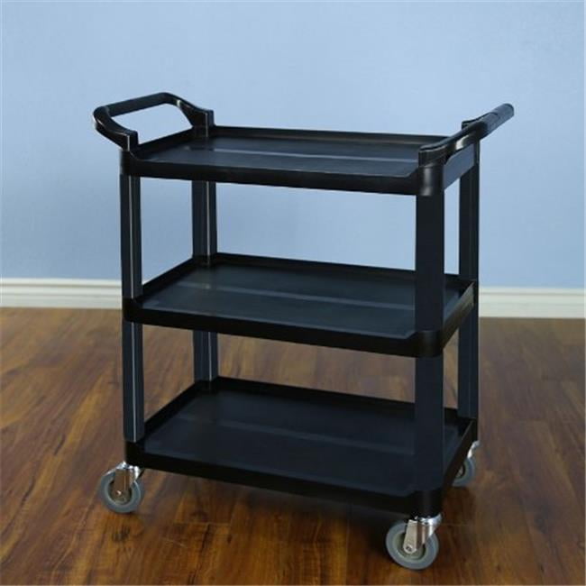 Plastic Multi Function Utility Cart Black