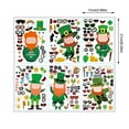 thumbnail image 3 of ABODELINE 6 Sheets St. Patrick's Day Stickers for Kids Toddlers, Make a Face Stickers, Make Your Own Stickers DIY Saint Patrick Irish Stickers for St. Patrick's Day Craft Party Favor Decorations, 3 of 6