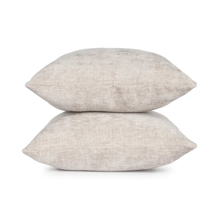 Mainstays Faux Fur Pillow, 18 x 18, Grey, Square, 1 Piece, Size: 18 inch x 18 inch
