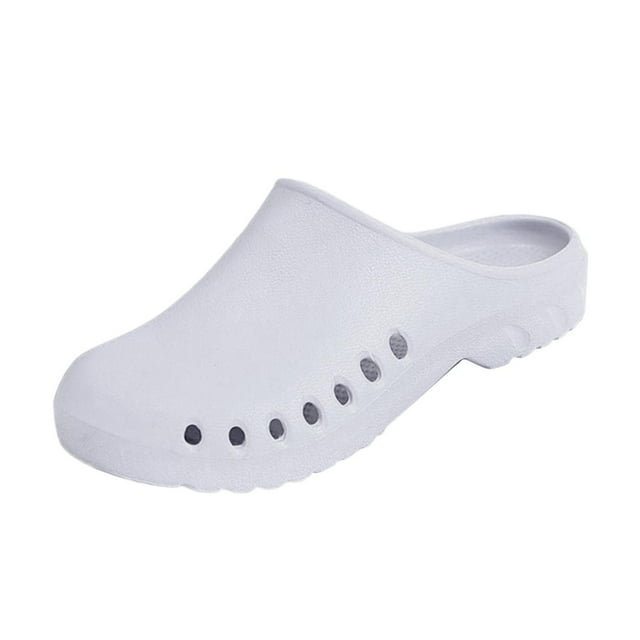 Esquirla Sabots Mules Pantoufle Soins Infirmiers Sandales de Plage Blanc 41 Blanc 41 42