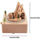 thumbnail image 2 of Wooden train music box, musical craft for kids, 2 of 5