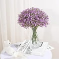 thumbnail image 3 of Babys Breath Artificial Flowers, Purple Baby Breath Flowers Artificial Bulk, Fake Babys Breath Gypsophila Real Touch Faux Babys Breath for Wedding Floral Arrangement Home Decor, 3 of 5