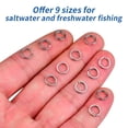 thumbnail image 4 of Outdoor Fishing Stainless Steel Fishhook Connector, Nine Sizes Available, 4 of 10