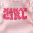 thumbnail image 5 of CAICJ98 Baby Girl Newborn Clothes Mamas Girl Outfit Long Sleeve Romper Onesie Fall Winter Jumpsuit Infant Coming Home Spring Outfit (Red,3-6 Months), 5 of 6