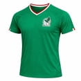 thumbnail image 3 of Playera Deportiva para Hombre FMF Selección Mexicana Mundial 2026 Aguila Cuello Redondo Color Verde Talla M, 3 of 4