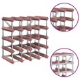 thumbnail image 4 of vidaXL Wine Rack for 20 Bottles Brown Solid Wood Pine, 4 of 5