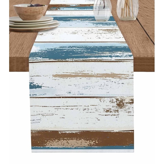 Moroccon Table Runner 90 Inches, Moroccan Bed Runner Dresser Scarves Tabletop for Indoor Outdoor Parties/Ceremony/Banquet, 13" x 90"