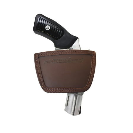Garrison Grip Leather Inside and Outside Waistband Easy Slide Holster Fits Ruger SP101 (SLH)