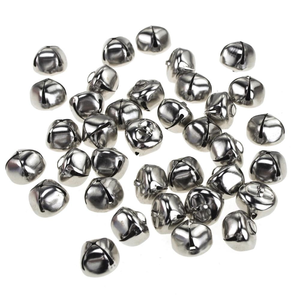 Metal Jingle Bells, Silver, 3/4Inch, 36Piece