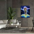 thumbnail image 6 of Epic Graffiti 'Halo ' by Jan Kasparec, Canvas Wall Art, 40"x54", 6 of 8