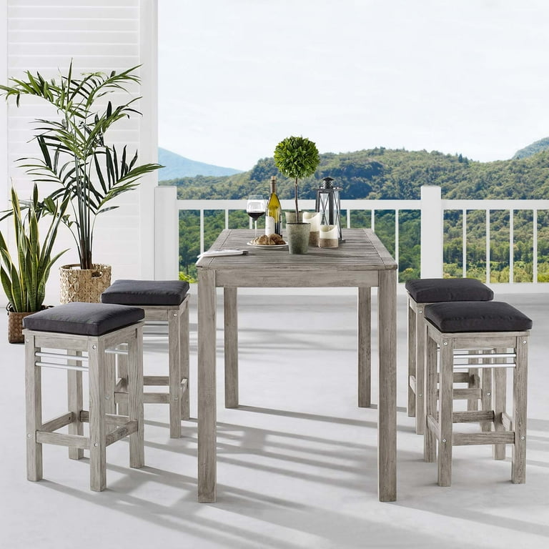 Outdoor Dining Garden Chair With Stool Bar Stool Chair And Table