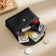 thumbnail image 5 of Monedero de cuero genuino simple para mujer, tarjetero multifunción, monedero pequeño de gran capacidad para mujer, billetera pequeña de cuero suave, 5 of 6