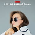 thumbnail image 2 of Auriculares Lenovo LP11 BT 5.0 Auriculares inalámbricos Auriculares deportivos intrauditivos Calidad de sonido HiFi Llamada HD binaural Emparejamiento fácil Negro Lenovo Auriculares, 2 of 6