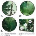 thumbnail image 3 of Designart "A Monochrome Paradise with Palm Trees I" Tropical Metal Wall Décor Set, 3 of 5