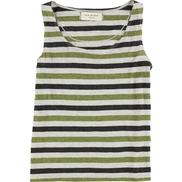 Camiseta de tirantes Max Studio London para mujer verde XL