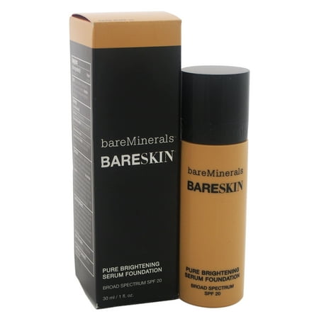 BareSkin Pure Brightening Serum Foundation SPF 20 All Skin Types - Bare Buff 10 by bareMinerals for Women - 1 oz