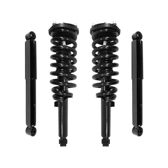 Front and Rear Suspension Strut and Shock Absorber Assembly Kit - Compatible with 2003 - 2006 Kia Sorento 2004 2005